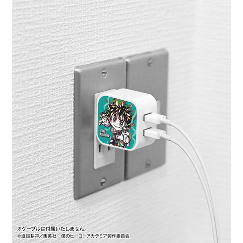 『僕のヒーローアカデミア』緑谷出久 デフォルメAni-Art 2ポートUSBアダプター【202508再販】